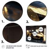 Gold And Black Iconic Car Legends I - Car Exotic Canvas Wall Art
