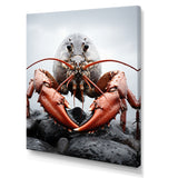 Coral Grey Animal Lobster - Lobster Wall Decor