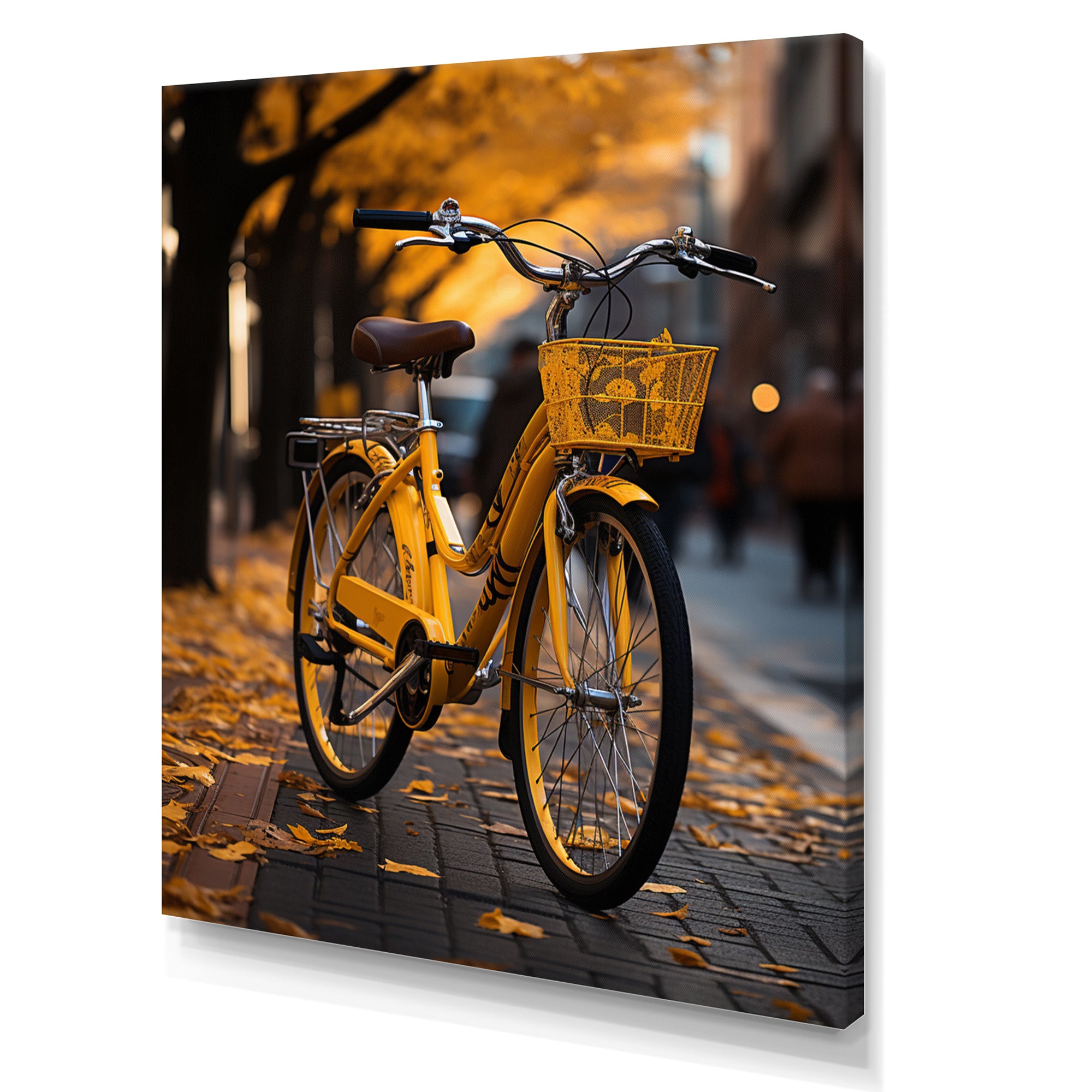 Bicycle Urban Rhythm I - Bicycle Canvas Wall Art