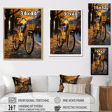 Bicycle Urban Rhythm I - Bicycle Canvas Wall Art