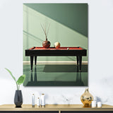 Billard Serene Strokes Minimalist - Billiards Canvas Wall Art