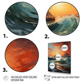 Boat Energetic Outburst - Boat Canvas Wall Art