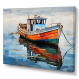 Fishing Boat Melodies I - Boat Canvas Wall Art