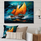 Boat Maritime Fusion - Boat Canvas Wall Art