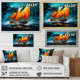 Boat Maritime Fusion - Boat Canvas Wall Art
