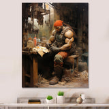 Bodybuilding Sweat And Sacrifice - Aerobic & Bodybuilding Canvas Wall Art