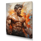 Bodybuilding The Flex - Aerobic & Bodybuilding Canvas Wall Art