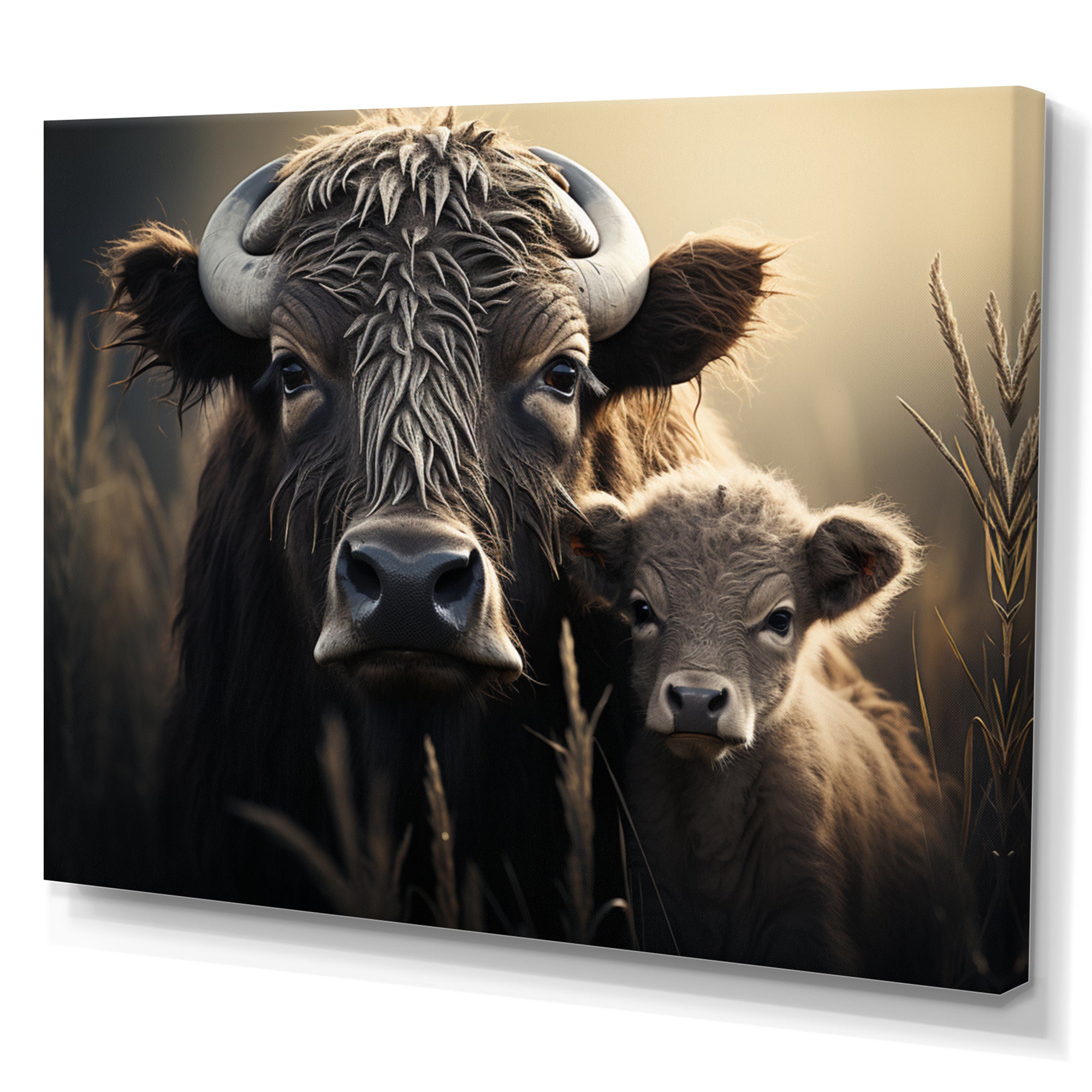 Brown Buffalo Gentle Guardians - Buffalo Wall Decor