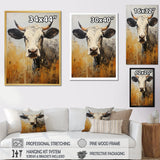 Cow Bovine Brilliance - Cow Living Room Wall Art