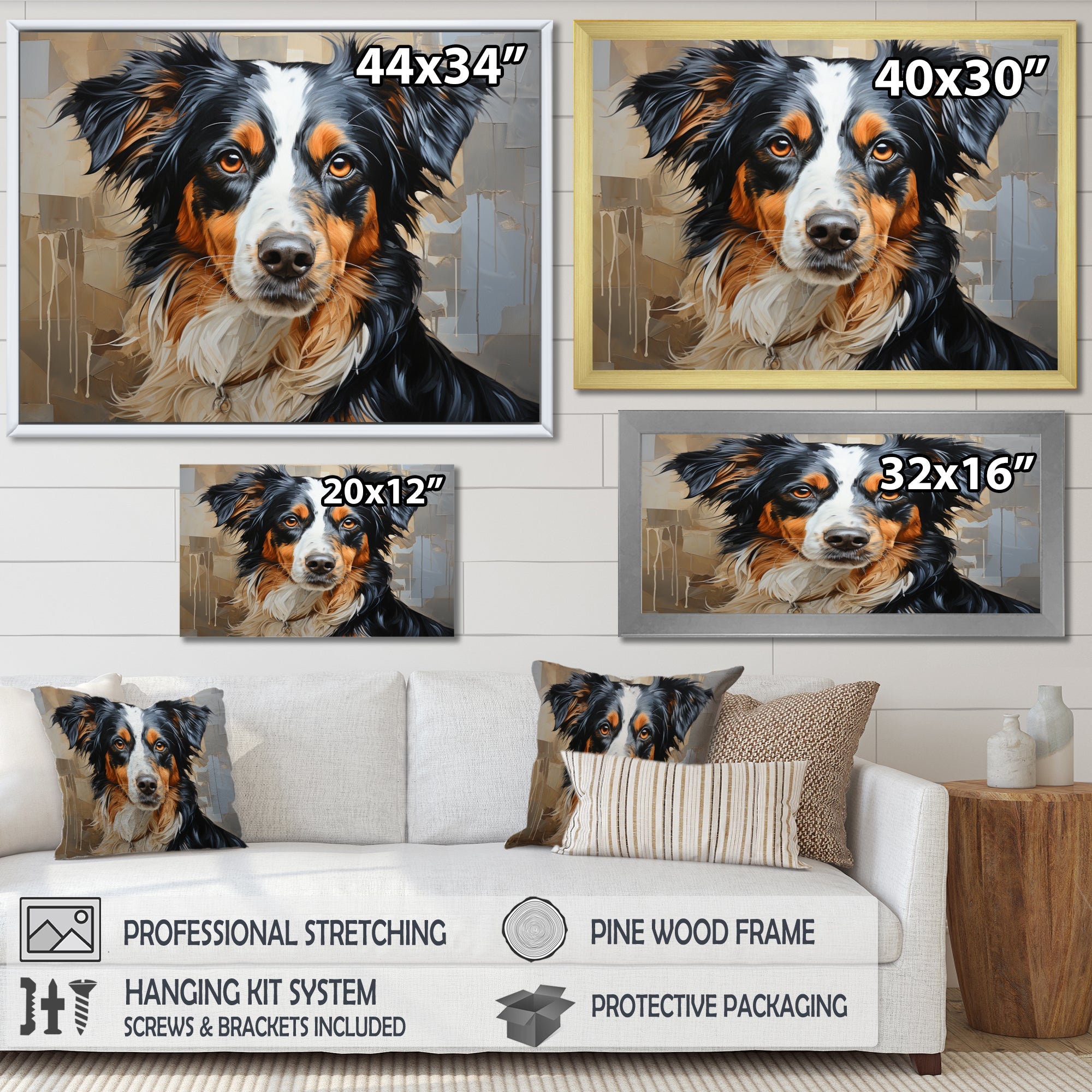 Dog Canine Charisma - Dog Bedroom Wall Art