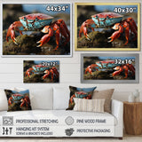 Crab Coastal Scavenger - Crab Home Decor Art