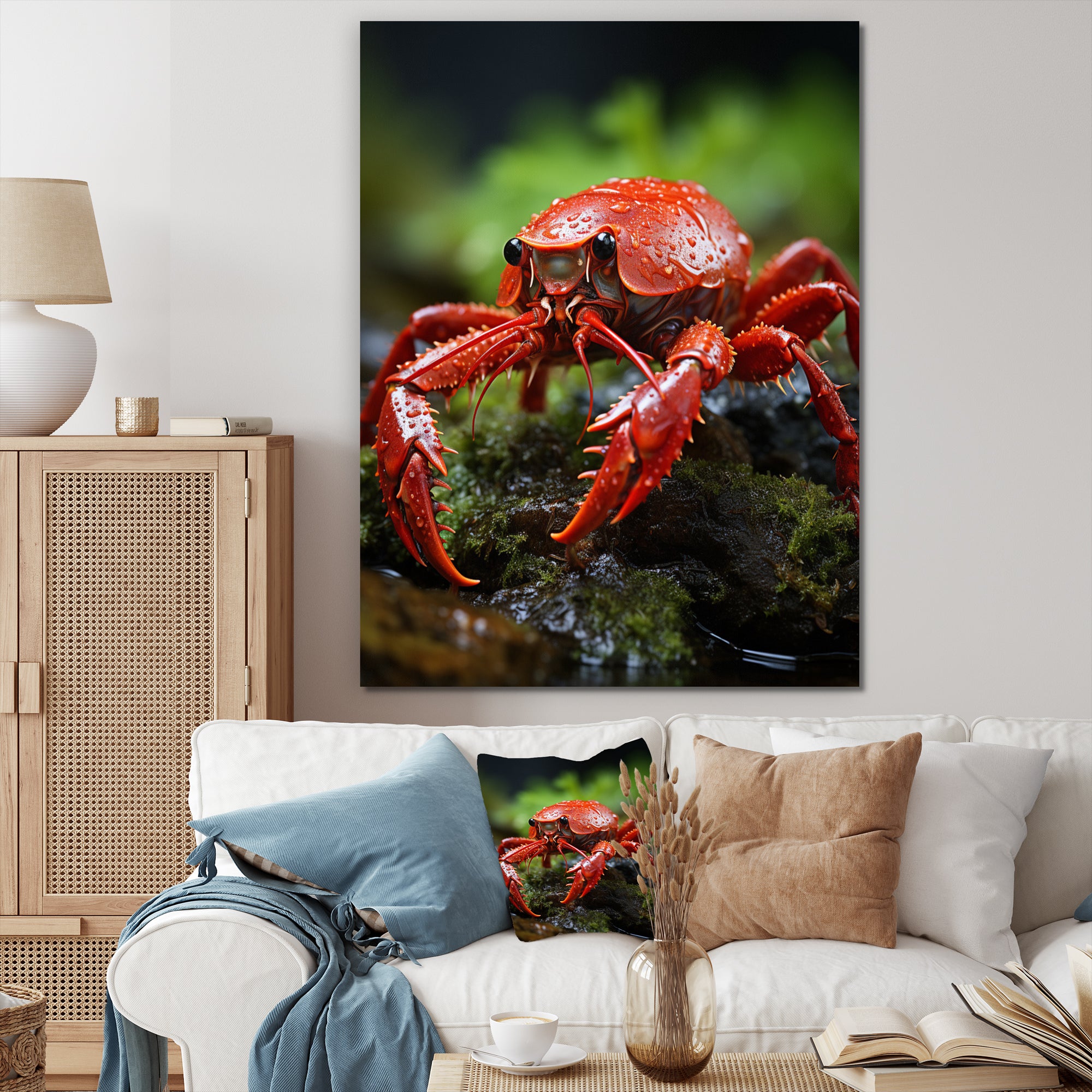 Crayfish Creek Dweller - Crayfish Wall Art Prints
