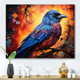 Crow Bold Authority - Crow Home Decor Art