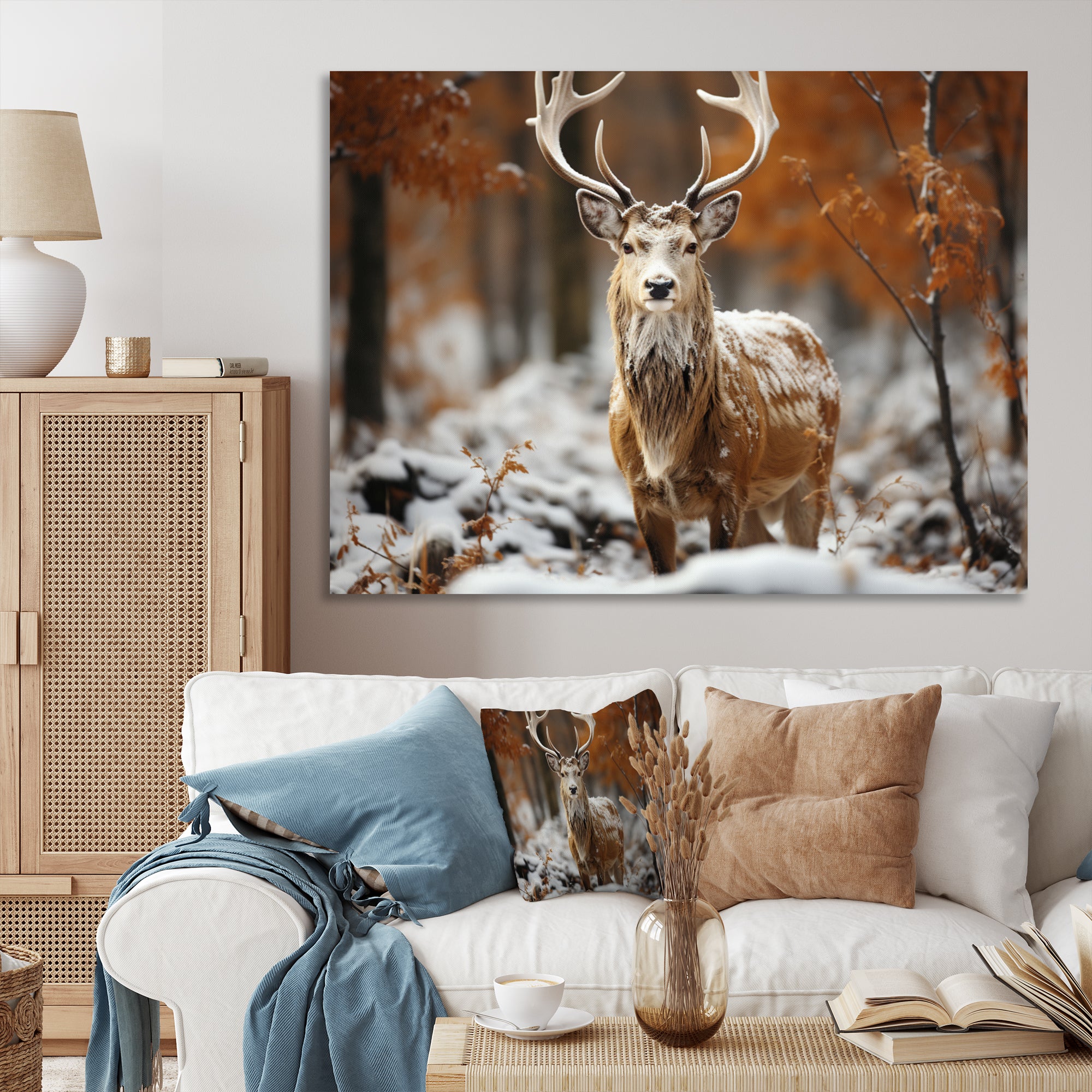 Deer Graceful Deer - Deer Wall Art Prints
