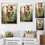 Wolf Whispers Of The Forest - Deer Wall Art Prints