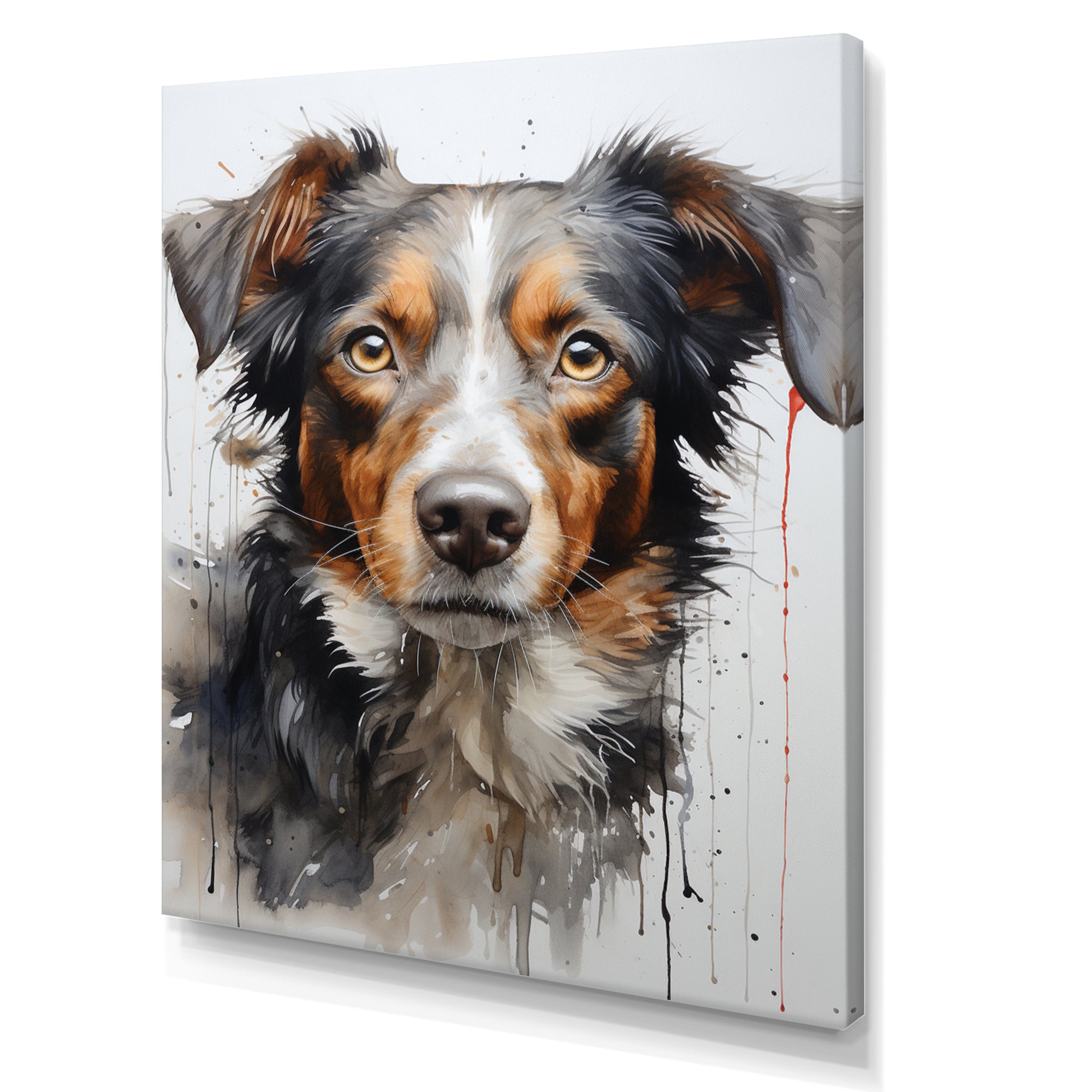 Dog Inquisitive Canine - Dog Wall Decor