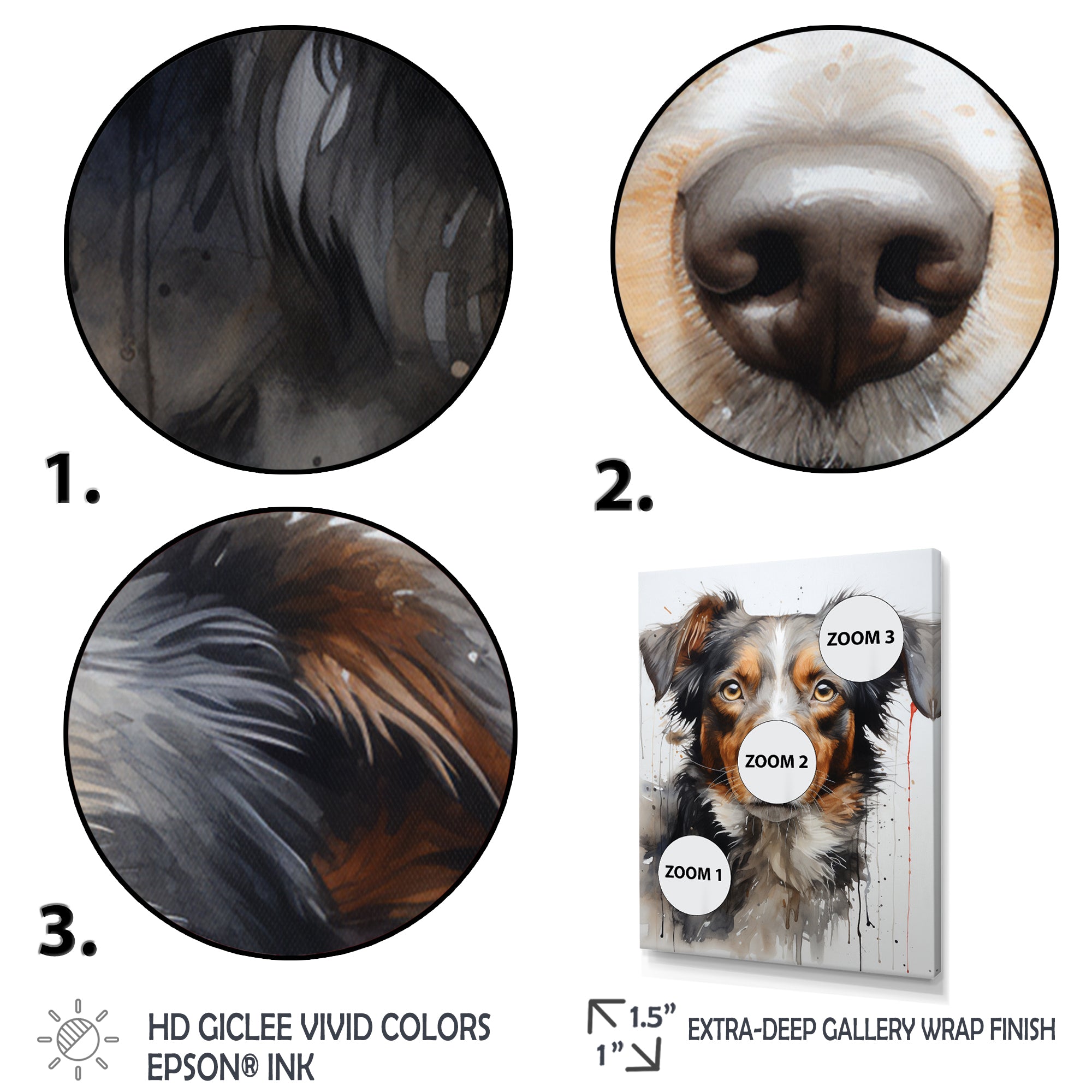 Dog Inquisitive Canine - Dog Wall Decor