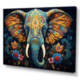 Teal Elephant Legacy - Teal Elephant Wall Art