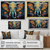Teal Elephant Legacy - Teal Elephant Wall Art
