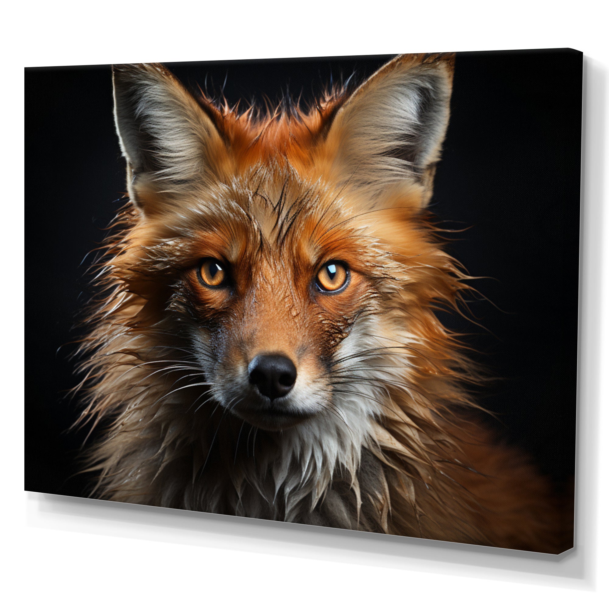 Fox Portrait Photo - Fox Wall Art Prints