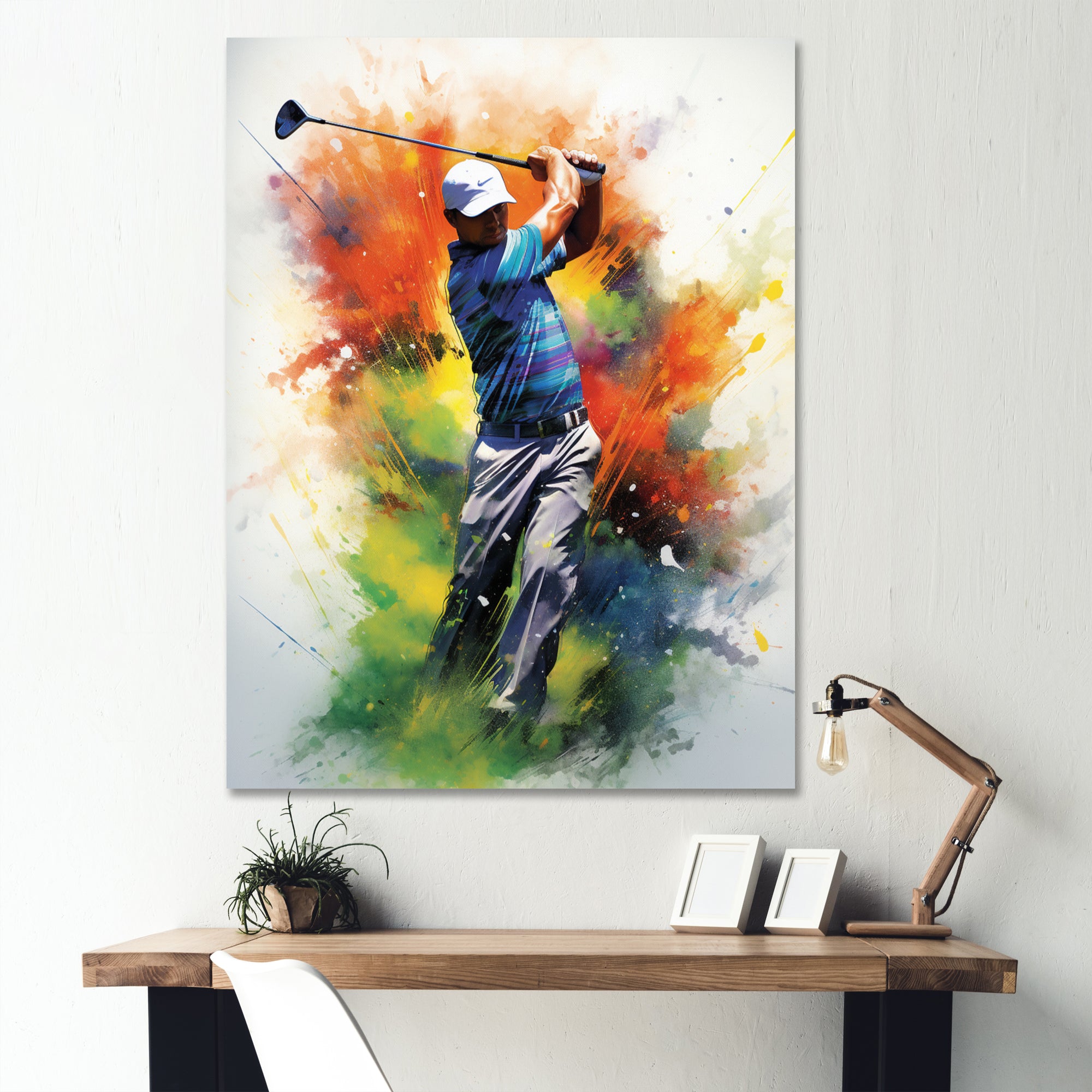 Golf Dynamic Drives I - Golf Canvas Wall Art