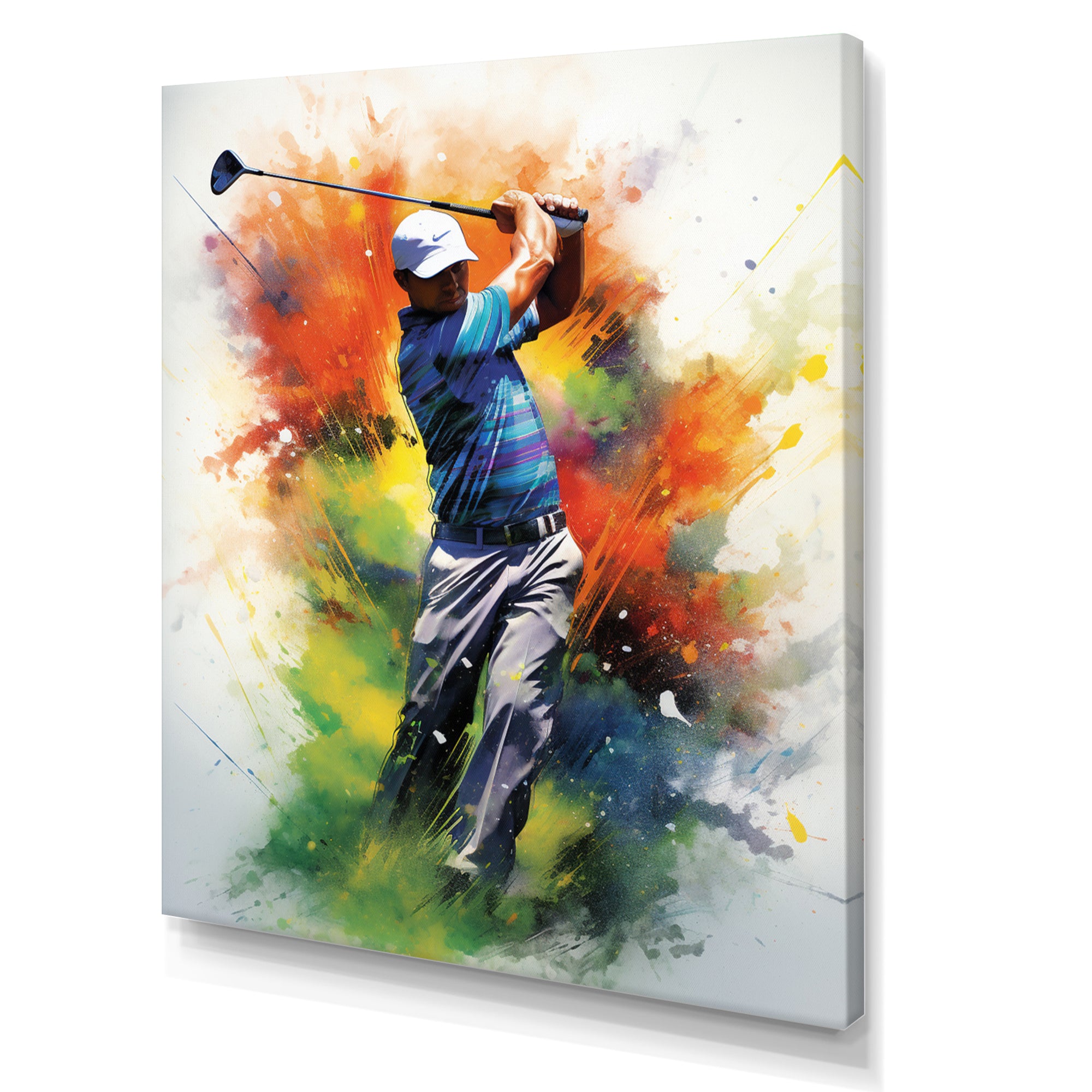 Golf Dynamic Drives I - Golf Canvas Wall Art