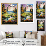 Golf Enchanted Greens - Golf Canvas Wall Art