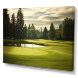 Golf Fairway Serenity - Golf Canvas Wall Art