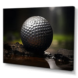 Golfers Focus - Golf Canvas Wall Art