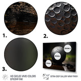 Golfers Focus - Golf Canvas Wall Art