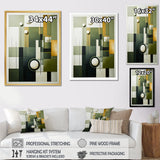 Golf Harmonious Collage I - Golf Canvas Wall Art