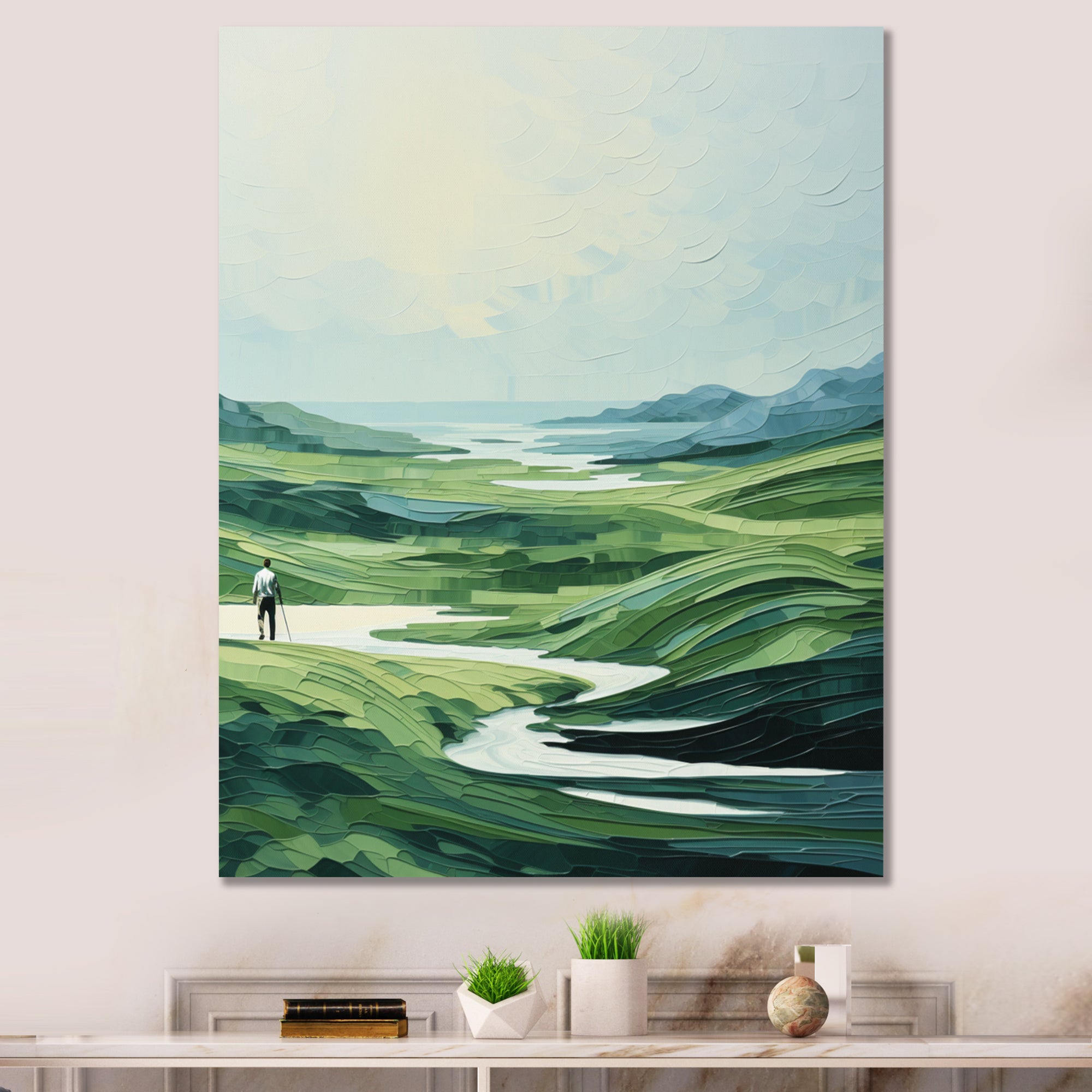 Golf Harmonious Drives - Golf Canvas Wall Art