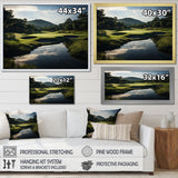 Golf Precision Filed - Golf Canvas Wall Art