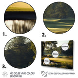 Golf Putting Green Tranquility I - Golf Canvas Wall Art