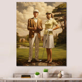 Vintage Timeless Golf - Golf Canvas Wall Art