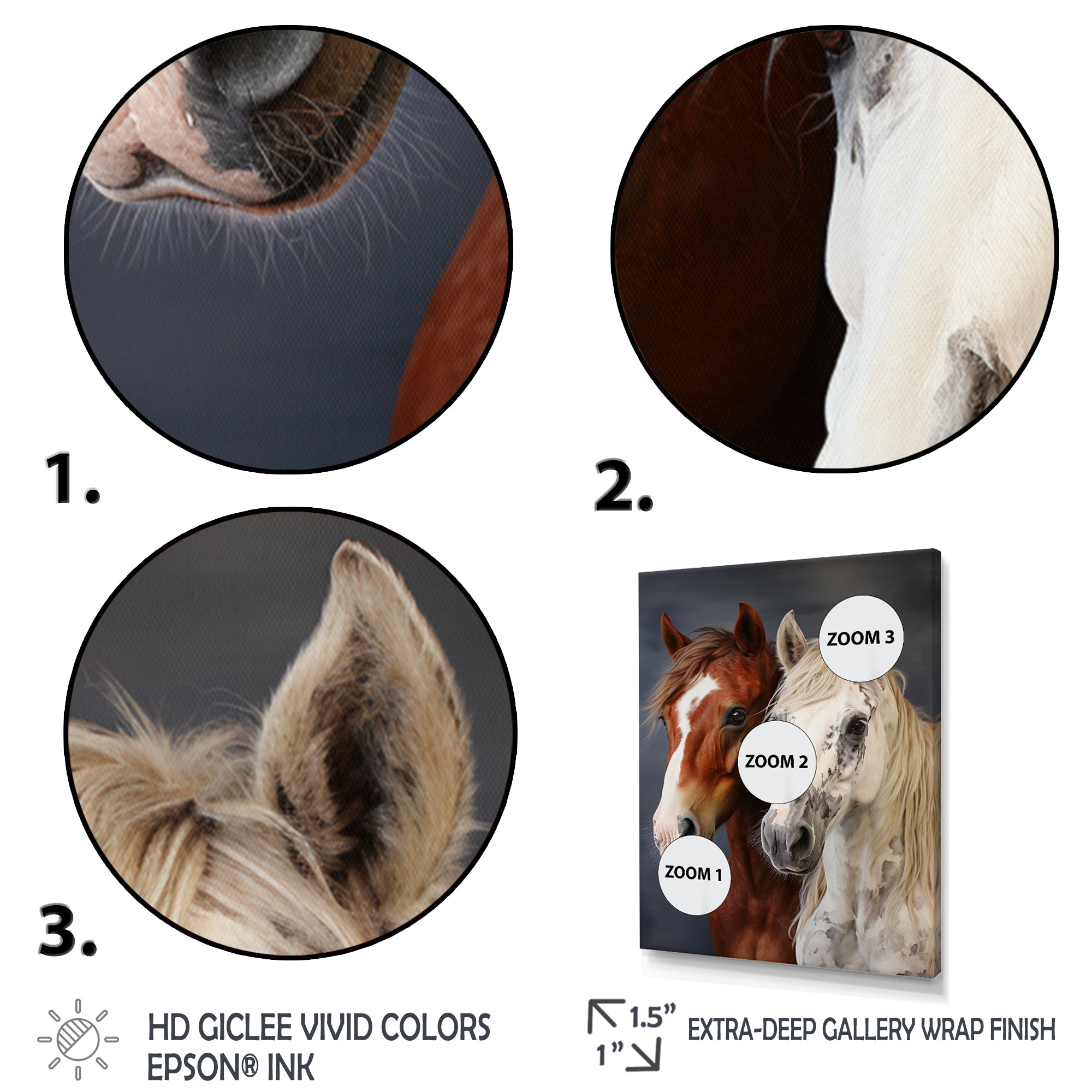 Horse Dynamic Duo - Horse Wall Decor