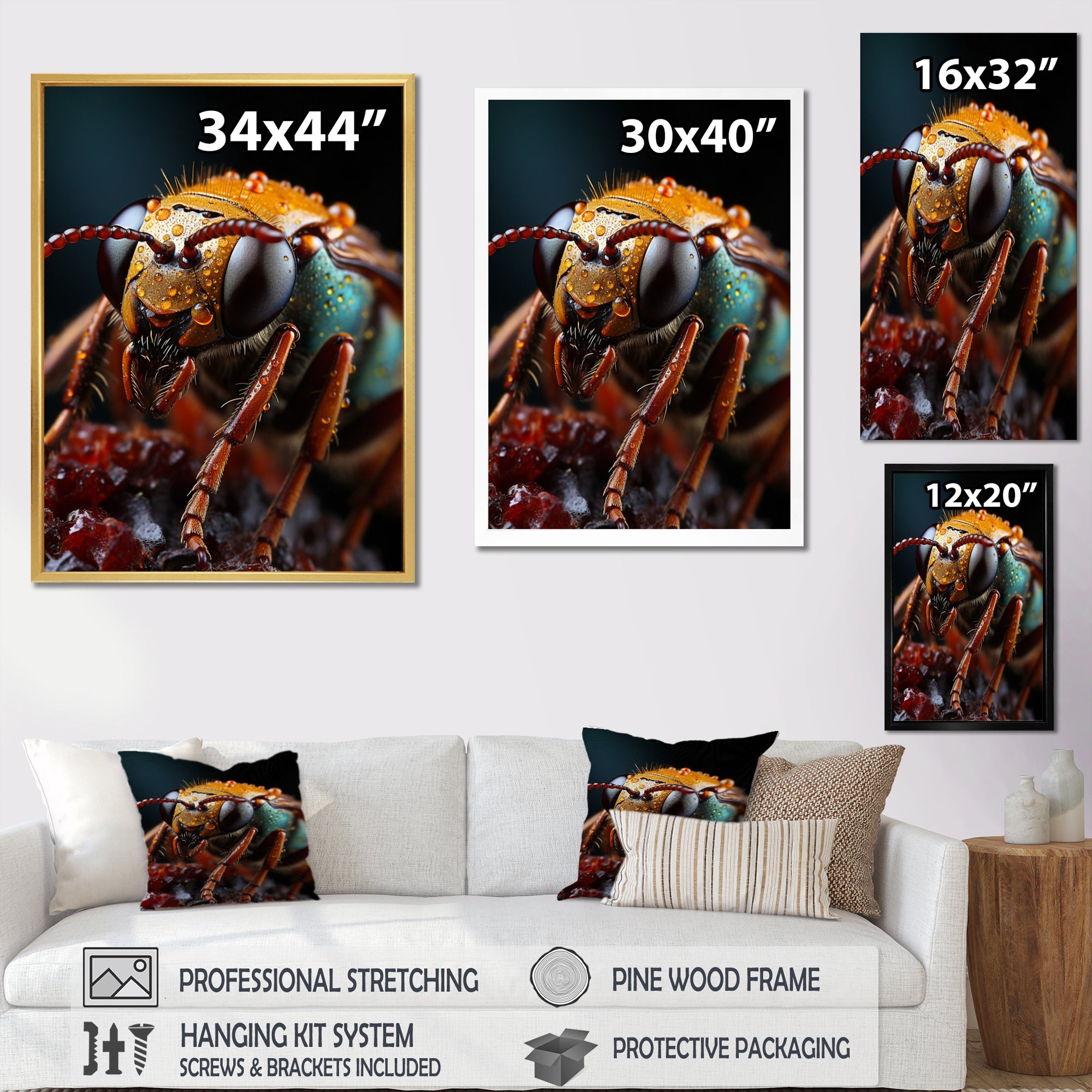 Insects Bugs Animal National - Insects & Bugs Home Decor Art