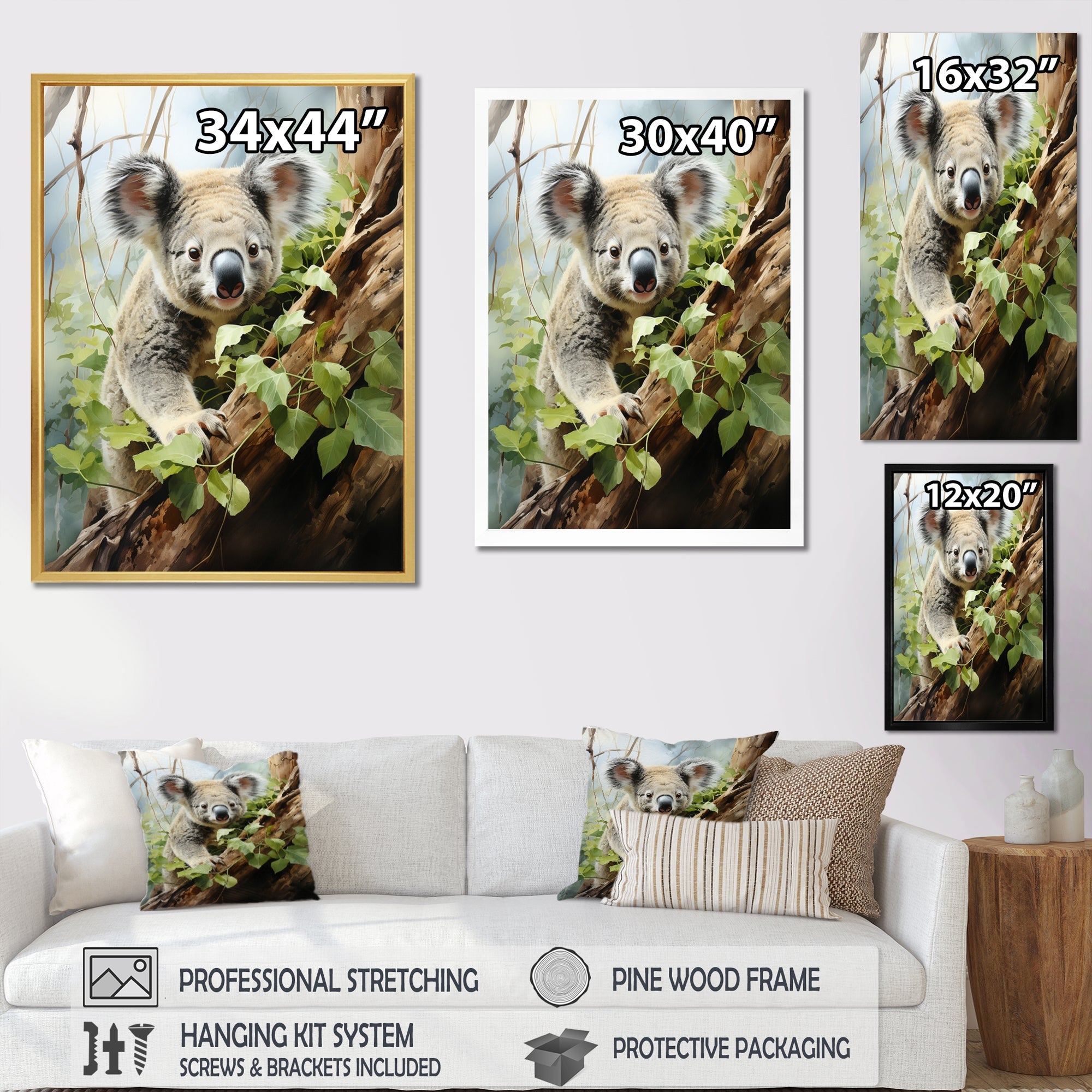 Koala Funny - Koala Wall Decor