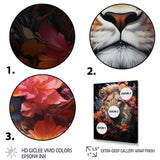 Lion Mystical Domain Fantasy - Lion Canvas Wall Art