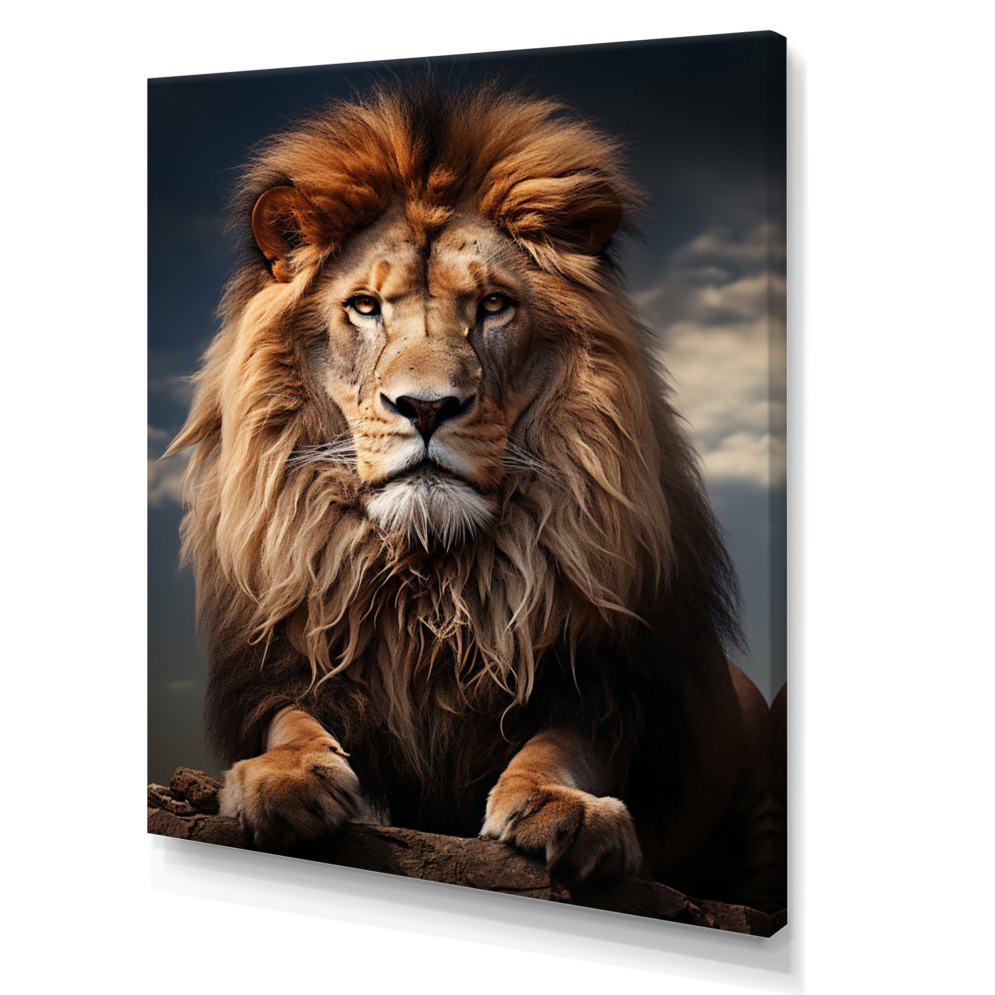 Lion Regal King - Lion Wall Art Prints