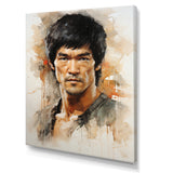Martial Art Bruce Lee - Martial Arts Canvas Wall Art