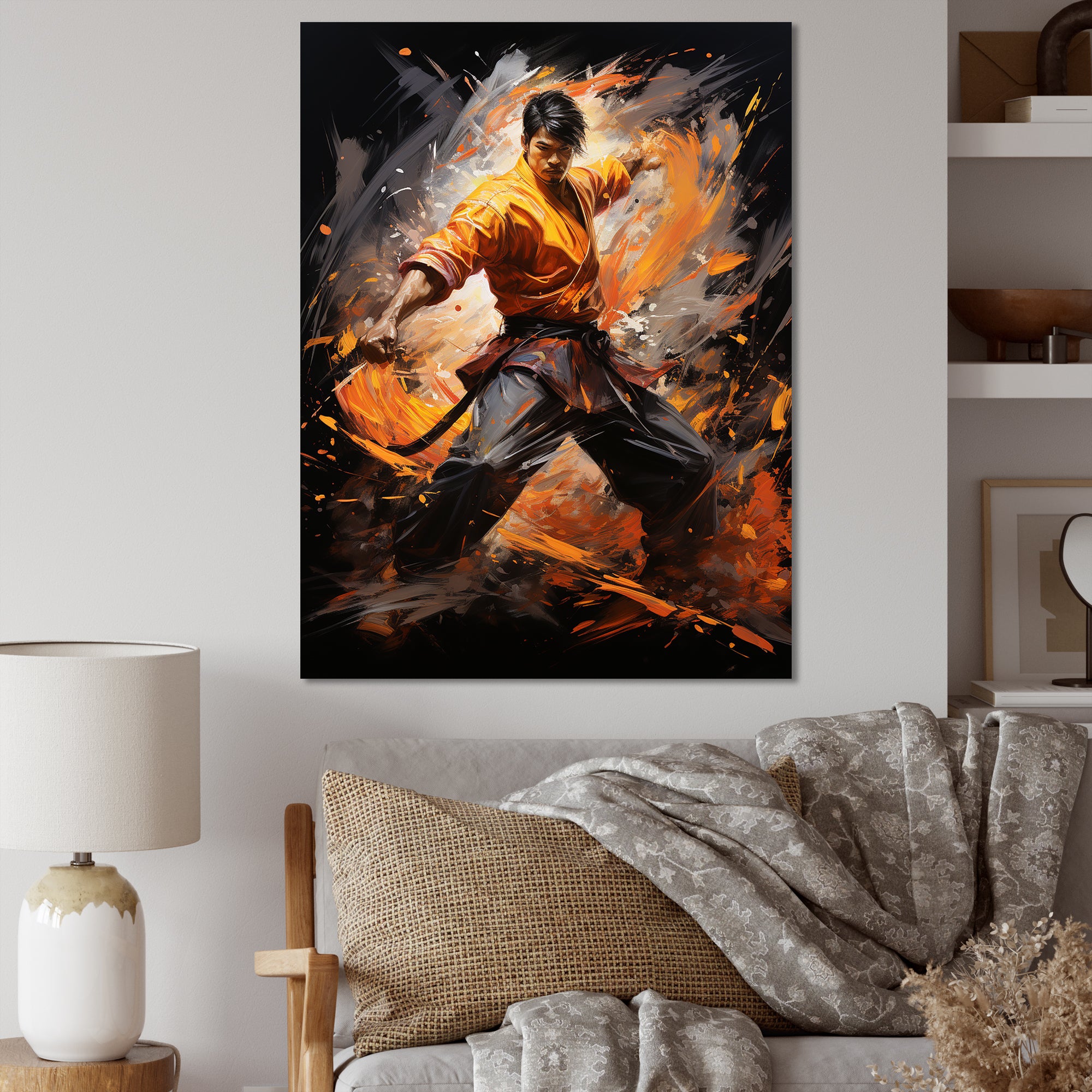 Martial Art Martial Fusion - Martial Arts Canvas Wall Art