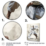 Martial Art Serenity In Action I - Martial Arts Canvas Wall Art