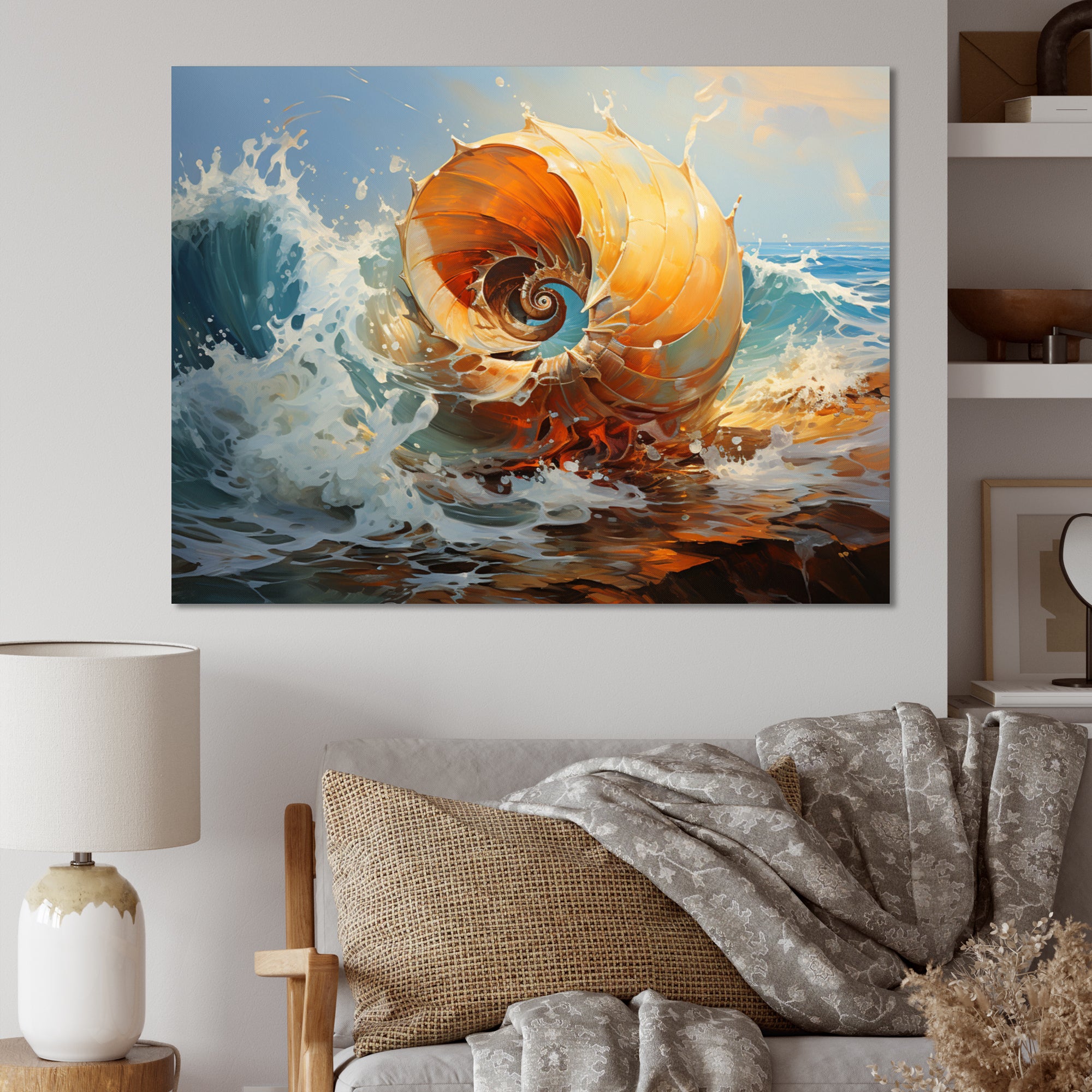 Nautilus Sheels Elegance - Nautilus Wall Decor