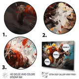 Yellow Football Gridiron Expression - Football Canvas Wall Art