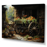 Old Cart  Legacy - Old American Cart Canvas Wall Art
