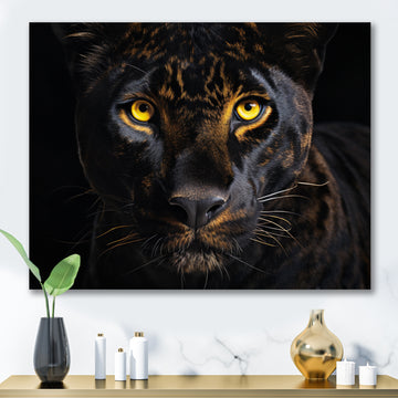 Black White Panther Majestic Panther - Panther Wall Decor