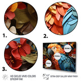 Red Parrot Parrots Parade - Parrot Wall Art Prints