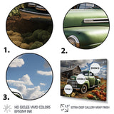 Pickup Truck Country Charm I - Pickup Truck Canvas Wall Art