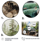 Pickup Truck Offroad Adventures I - Pickup Truck Canvas Wall Art